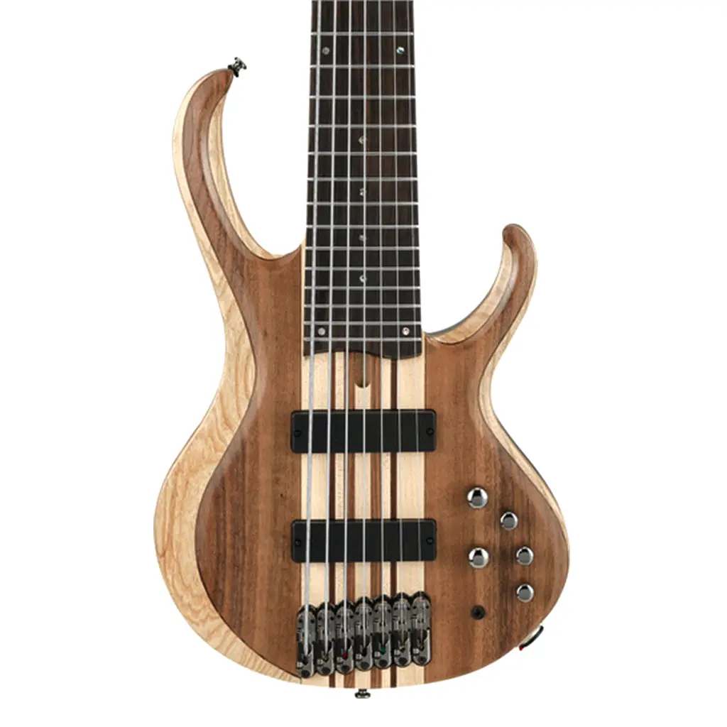 Ibanez - Btb747 7 String Bass Guitar - Natural 1