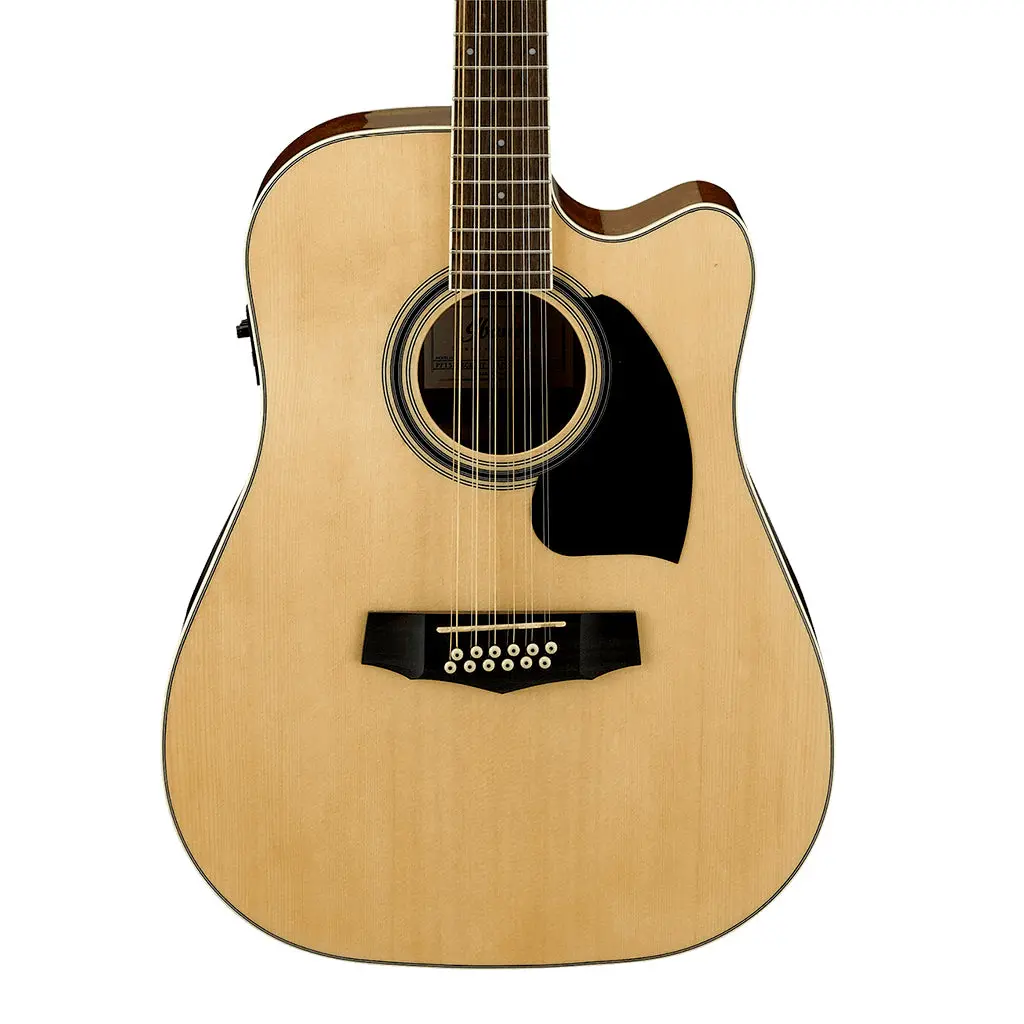 Ibanez Pf1512ece 12 String Acoustic - Natural High Gloss 1