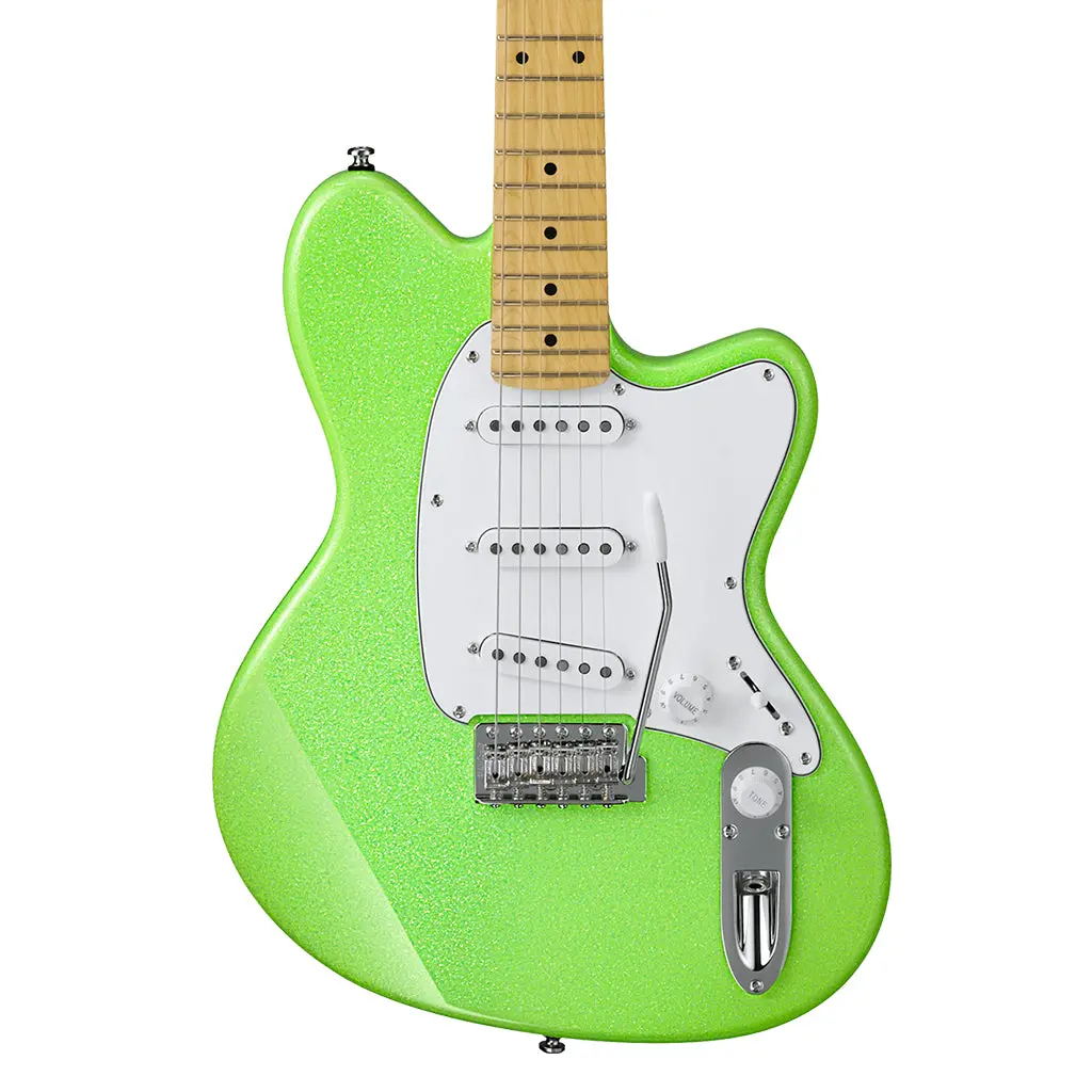 Ibanez - Yy10 Yvette Young Signature Model - Slime Green Sparkle 1