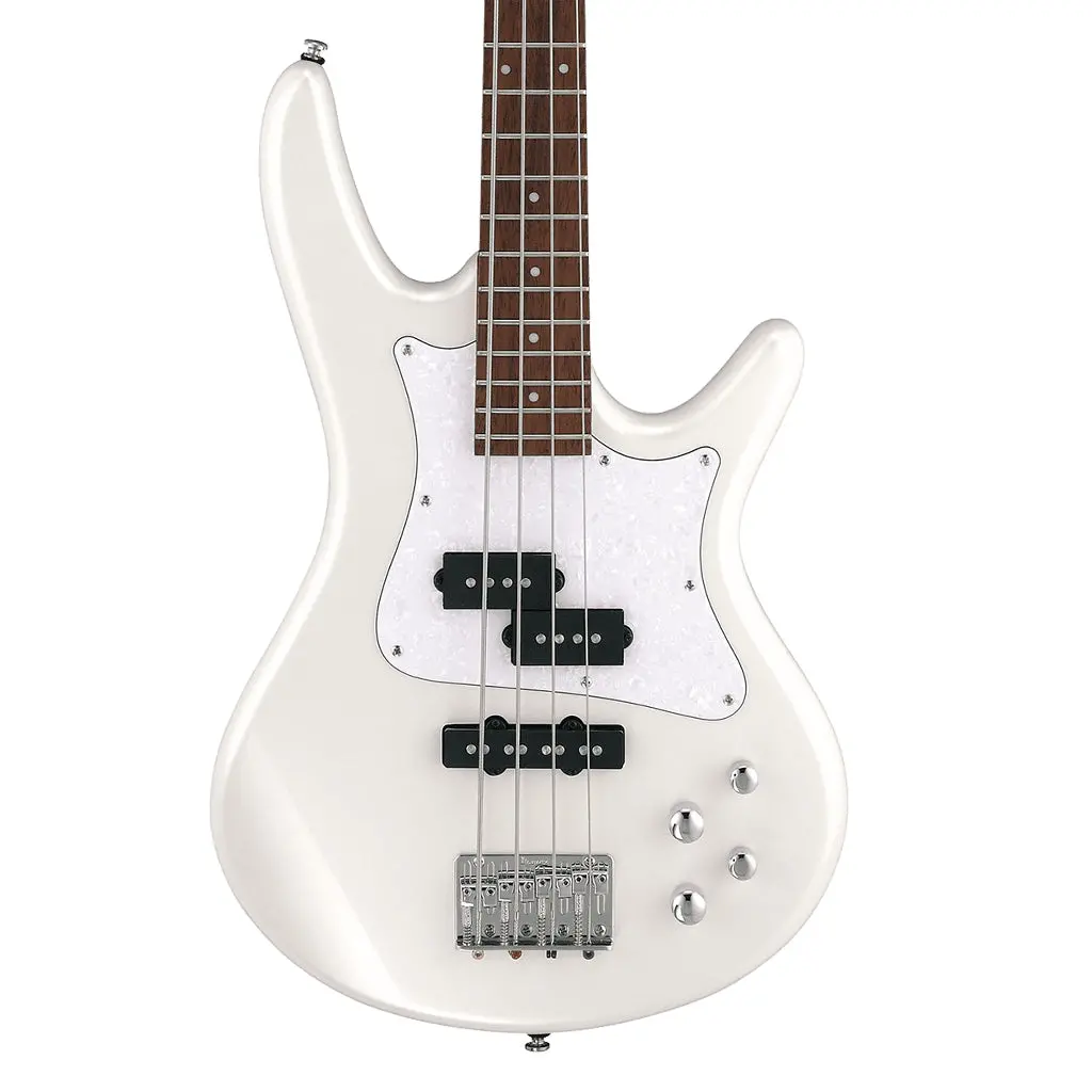 Ibanez Srmd200d Bass Guitar - Pearl White 1