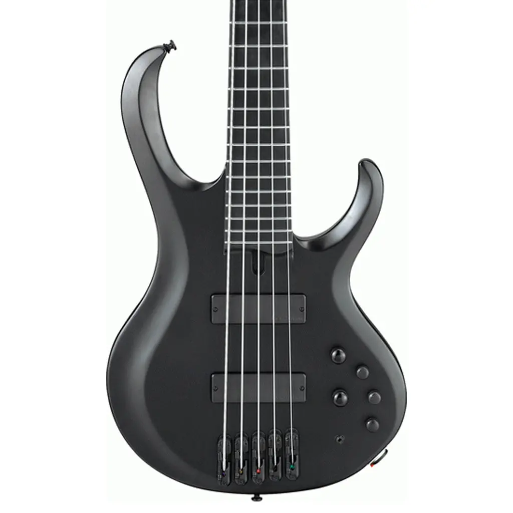 Ibanez - Btb625ex 5 String Electric Bass - Black Flat 1