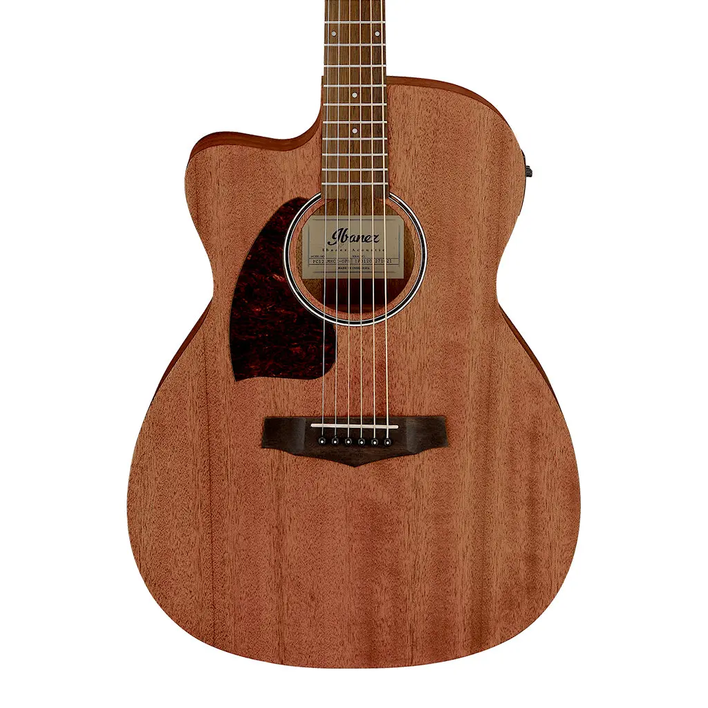 Ibanez Pc12mhlce Opn Left Handed Acoustic Guitar - Open Pore Natural 1