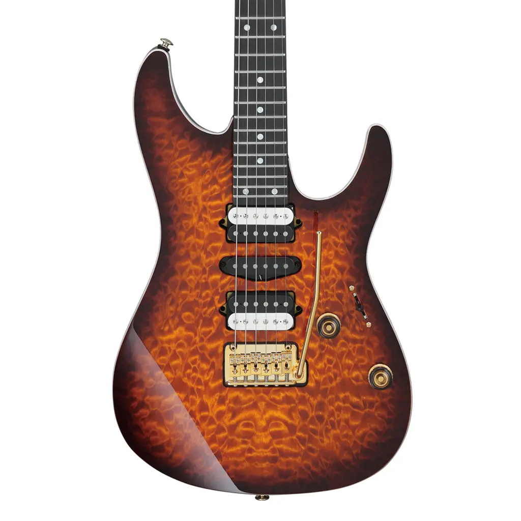 Ibanez Az47p1qmdeb Electric Guitar Dragon Eye Burst 1