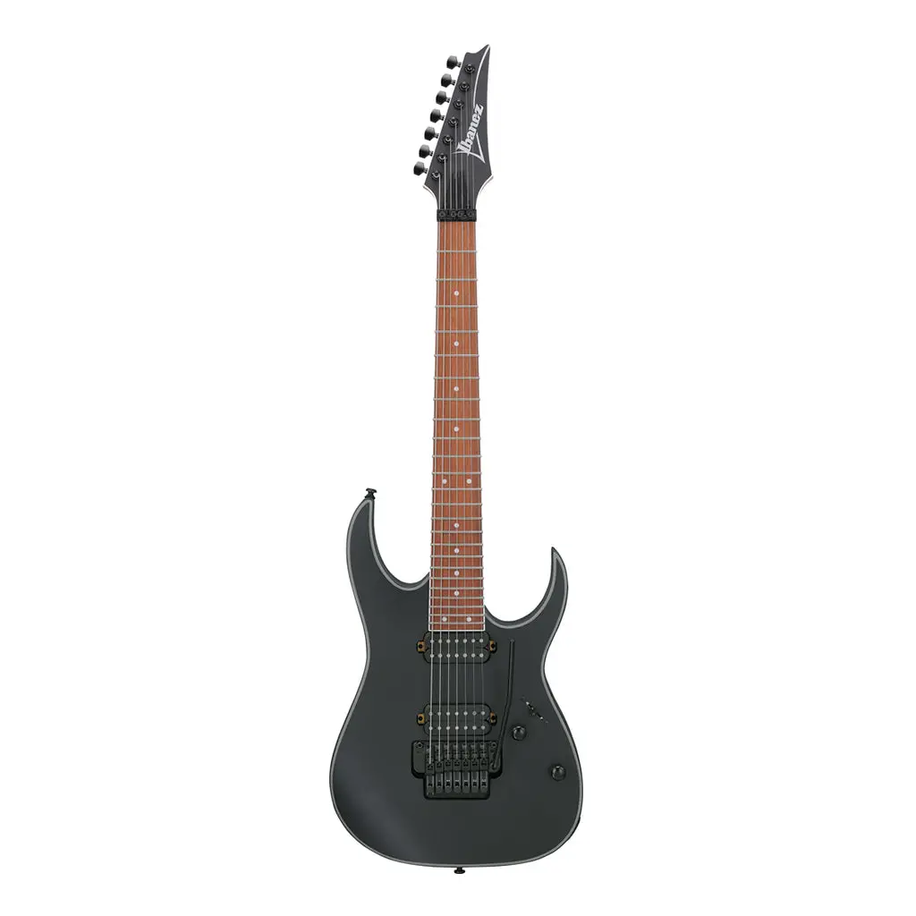 Ibanez Rg7420exbkf 7 String Electric Guitar Black Flat 2