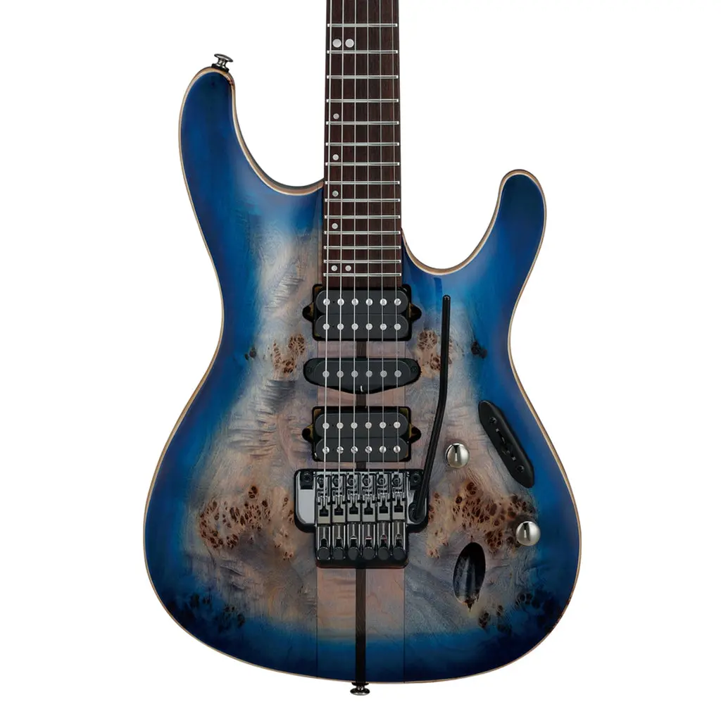 Ibanez S1070pbzclb Electric Guitar Cerulean Blue Burst 1