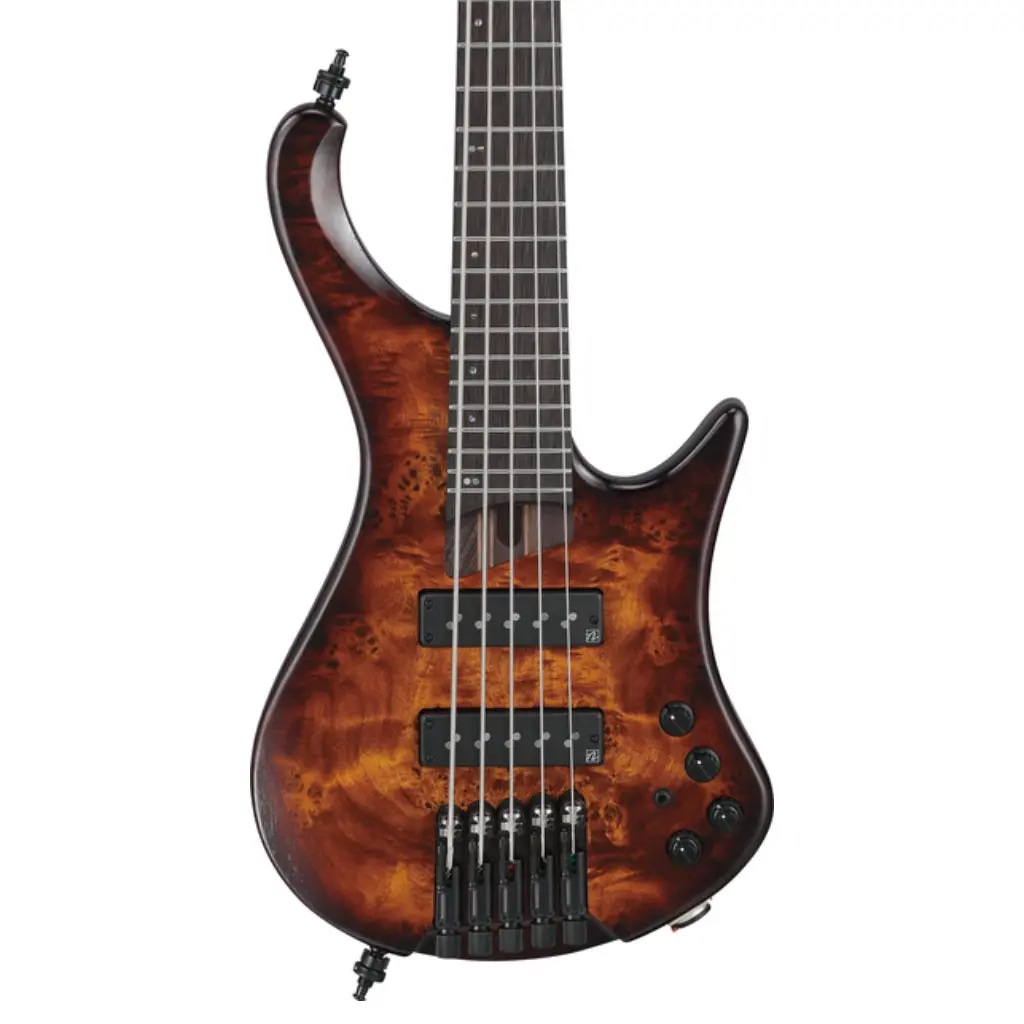 Ibanez Ehb1505sdel Headless 5 String Electric Bass Guitar Dragon Eye Burst Low Gloss 1