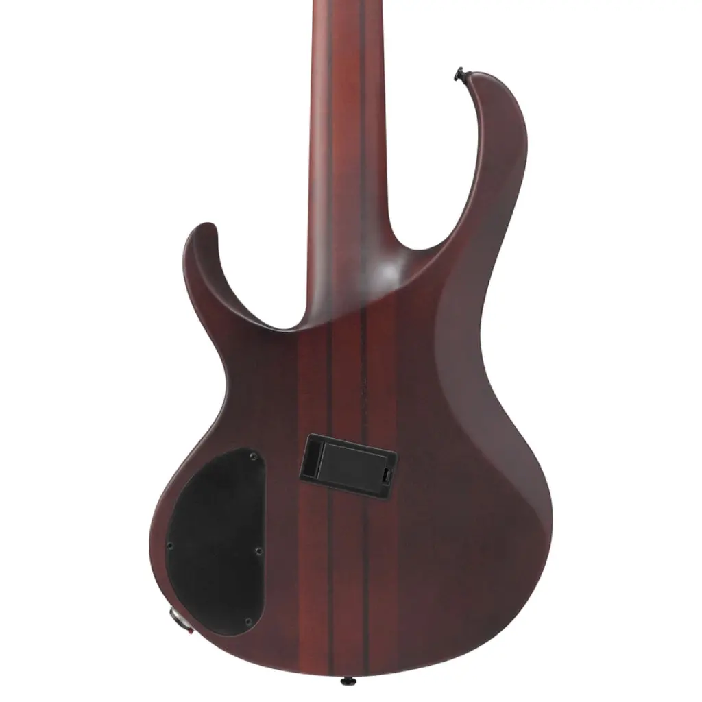 Ibanez Btb705lmnnf 5 String Electric Bass Guitar Natural Browned Burst Flat 2