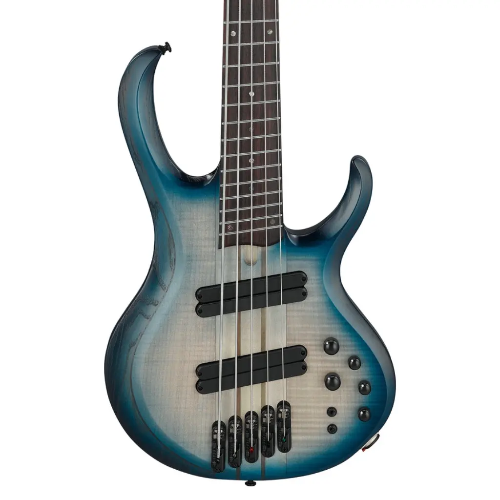 Ibanez Btb705lmctl 5 String Electric Bass Guitar Cosmic Blue Starburst Low Gloss 1
