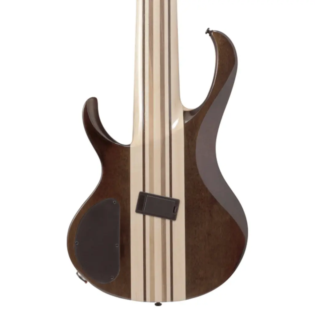 Ibanez Btb7msnml 7 String Electric Bass Guitar Natural Mocha Low Gloss 2