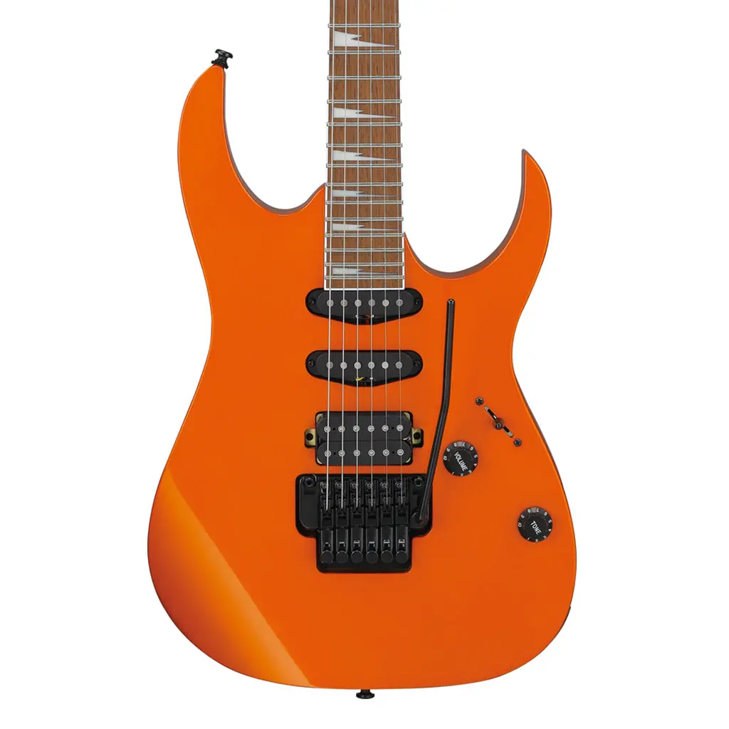 Ibanez Rg460dx Meranti Body With Jatoba Fretboard - Orange Metallic 1