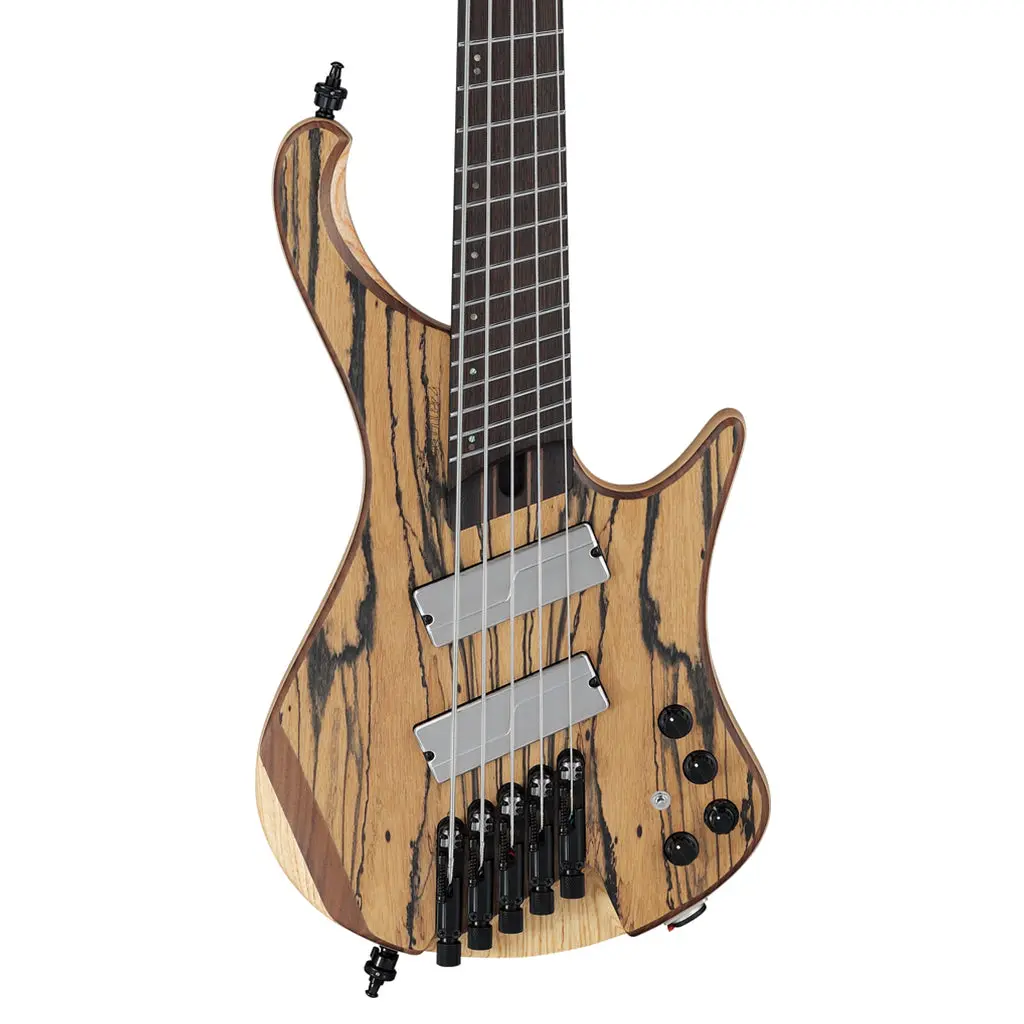 Ibanez Ehb1675ms 5-String Bass With Fishman Fluence Pickups And Gig Bag - Natural Flat 1