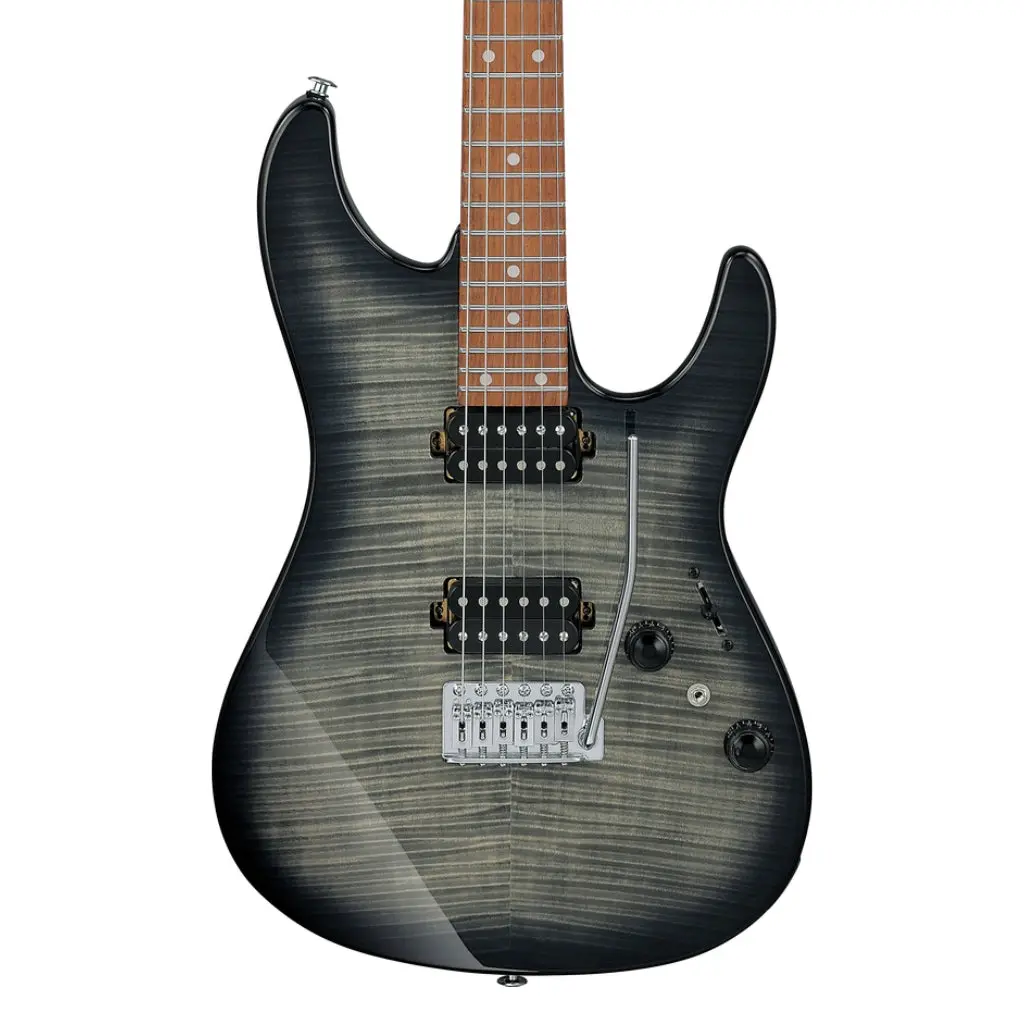 Ibanez Az24s1f Electric Guitar - Transparent Turquoise Burst 1