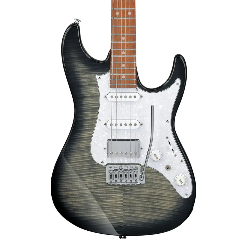 Ibanez Az22s1f Electric Guitar - Transparent Black Sunburst 1