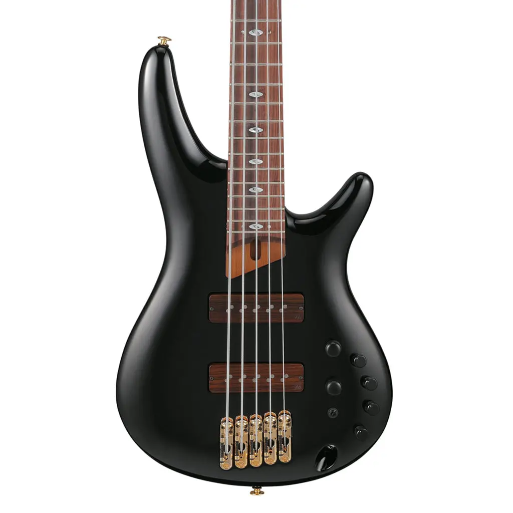Ibanez Sr3505 Prestige 5-String Bass Alder Body And Case - Black 1