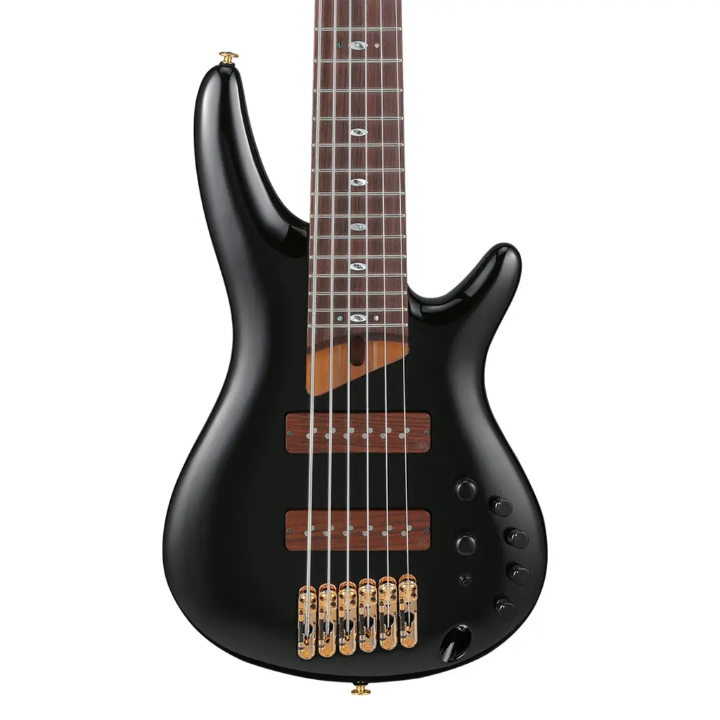 Ibanez Sr3506 Prestige 6-String Bass Alder Body And Case - Black 1