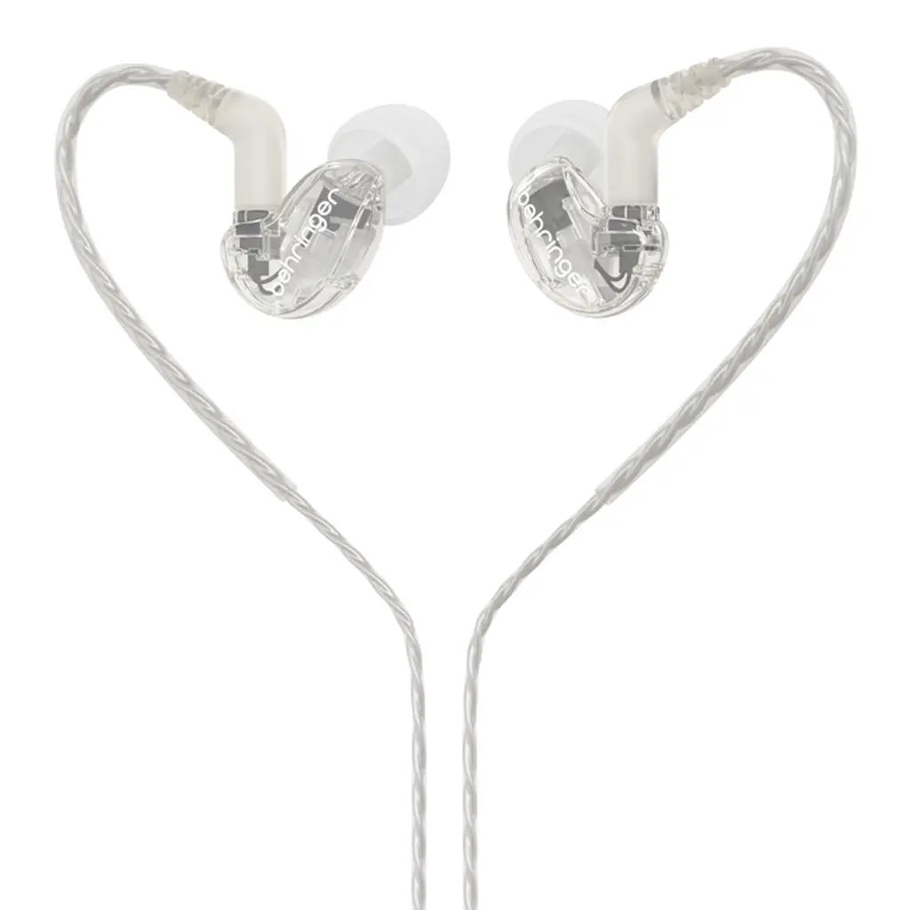 Behringer Sd251-Cl Pro Single Driver In-Ear Studio Earphones - Clear 1
