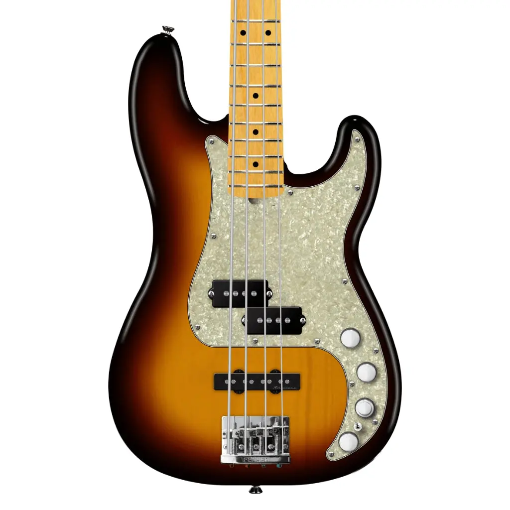Fender Player Ii Modified Active Precision Bass - 3 Tone Sunburst, Maple Fingerboard 1
