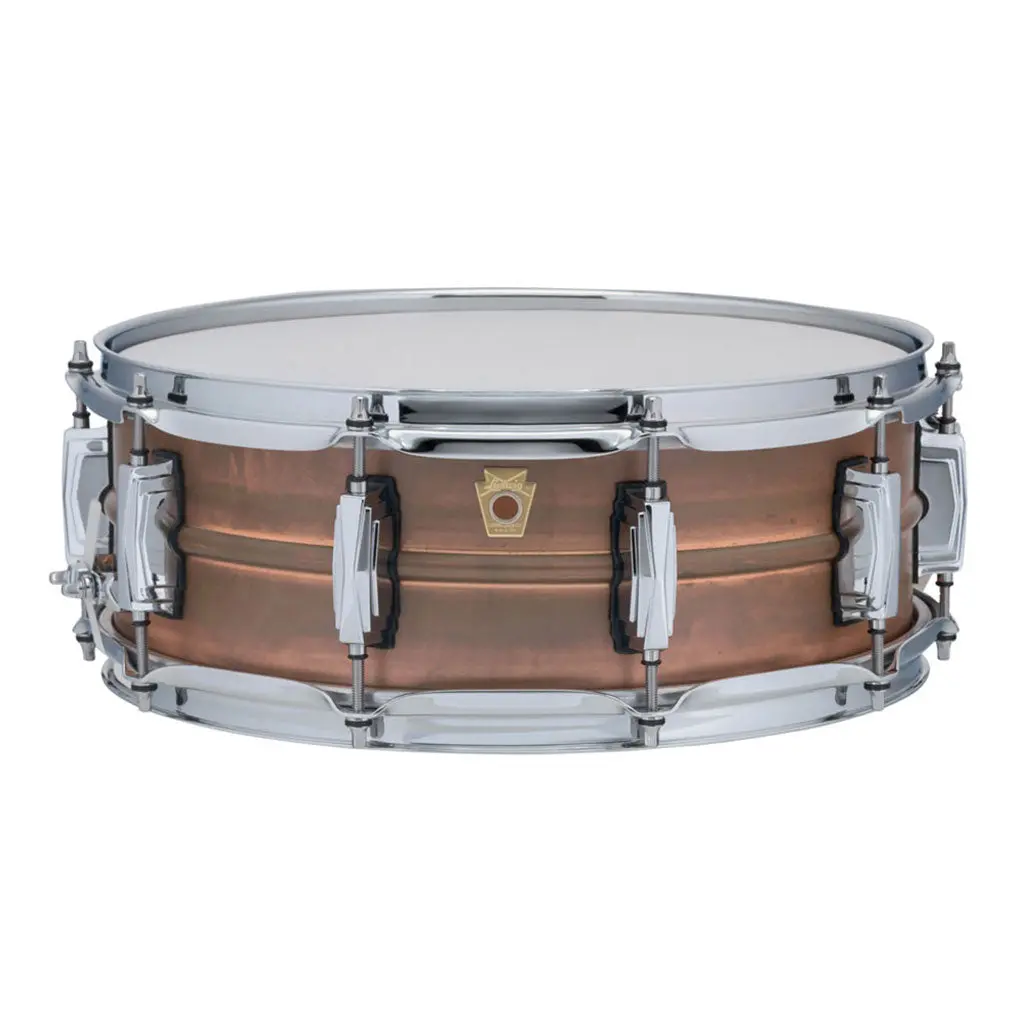 Ludwig Raw Copper Phonic With Imperial Lugs 14"X5" Snare Drum 1