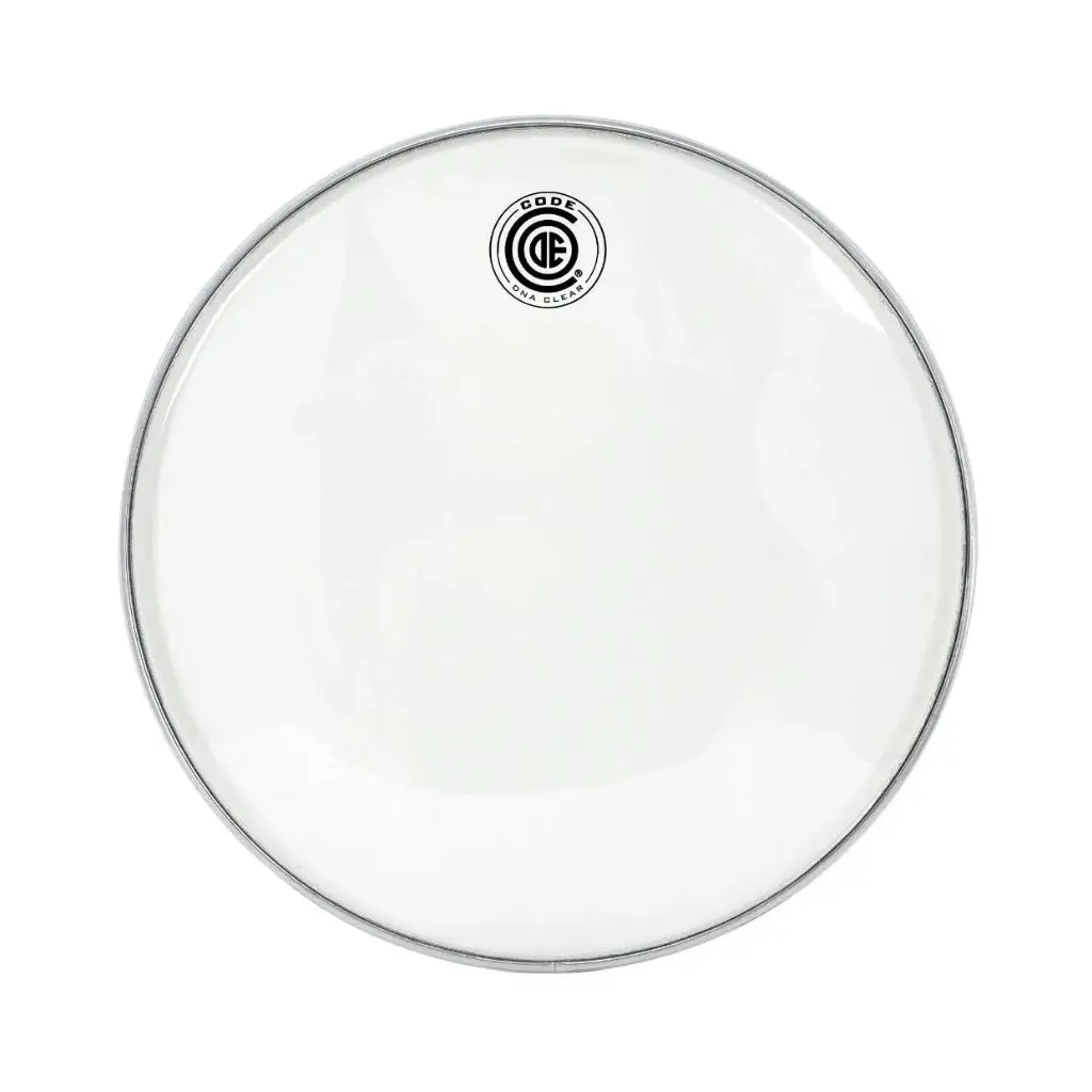Code Dna Clear 10Mil Single Ply Drumhead - 8 Inches 1
