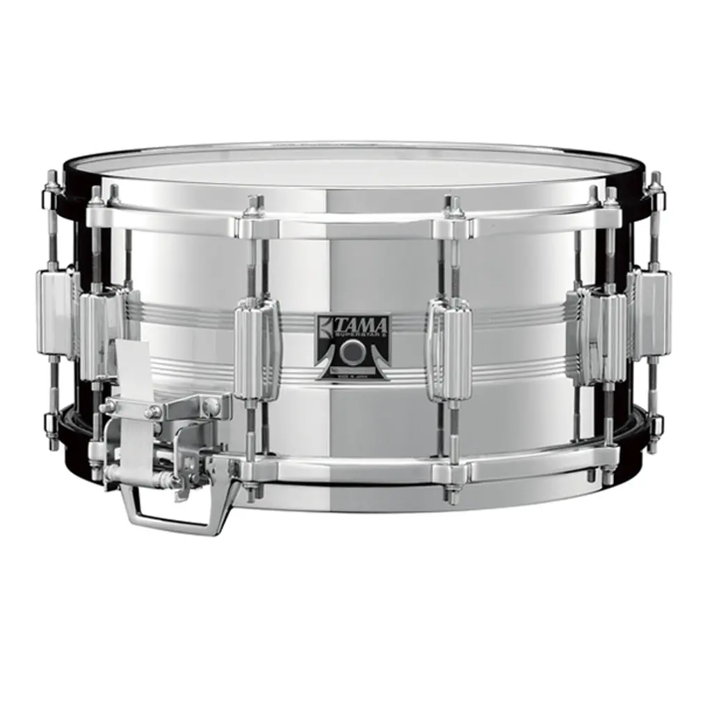 Tama 50Th Limited Mastercraft Steel 14"X6.5" Snare Drum - Metallic Steel 1