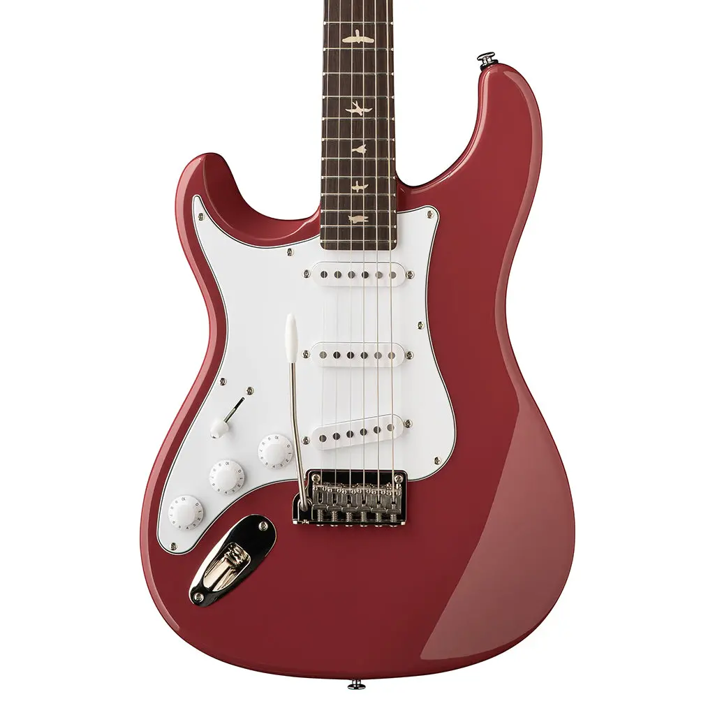 Prs Se Silver Sky Rosewood Fretboard Left Handed - Derby Red 1