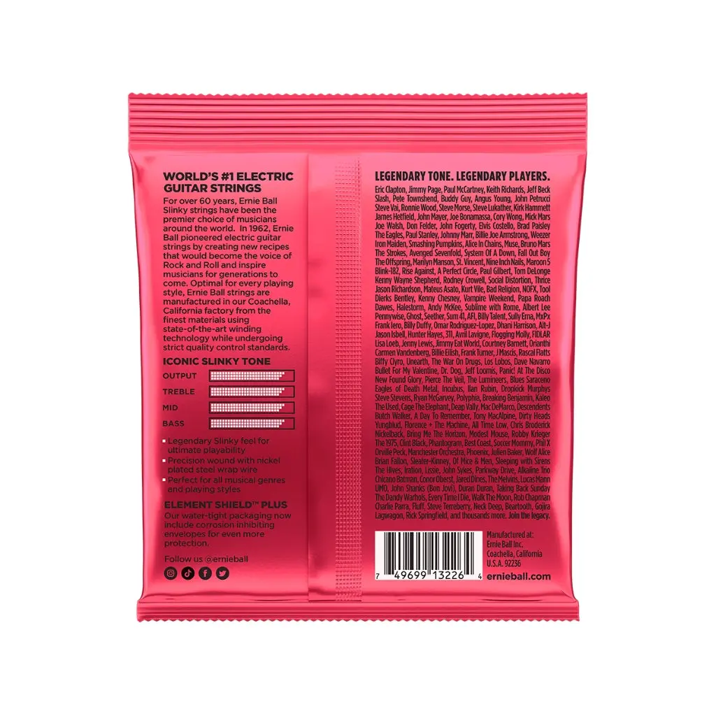 Ernie Ball Burly Slinky Nickel Wound 11-52 Electric Guitar Strings - 3 Pack 2