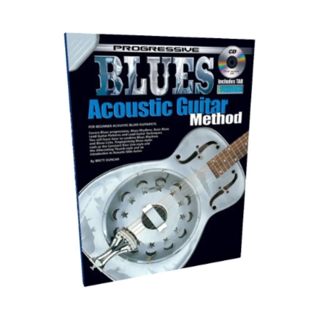 Progressive Blues Acoustic Guitar Method Book 1