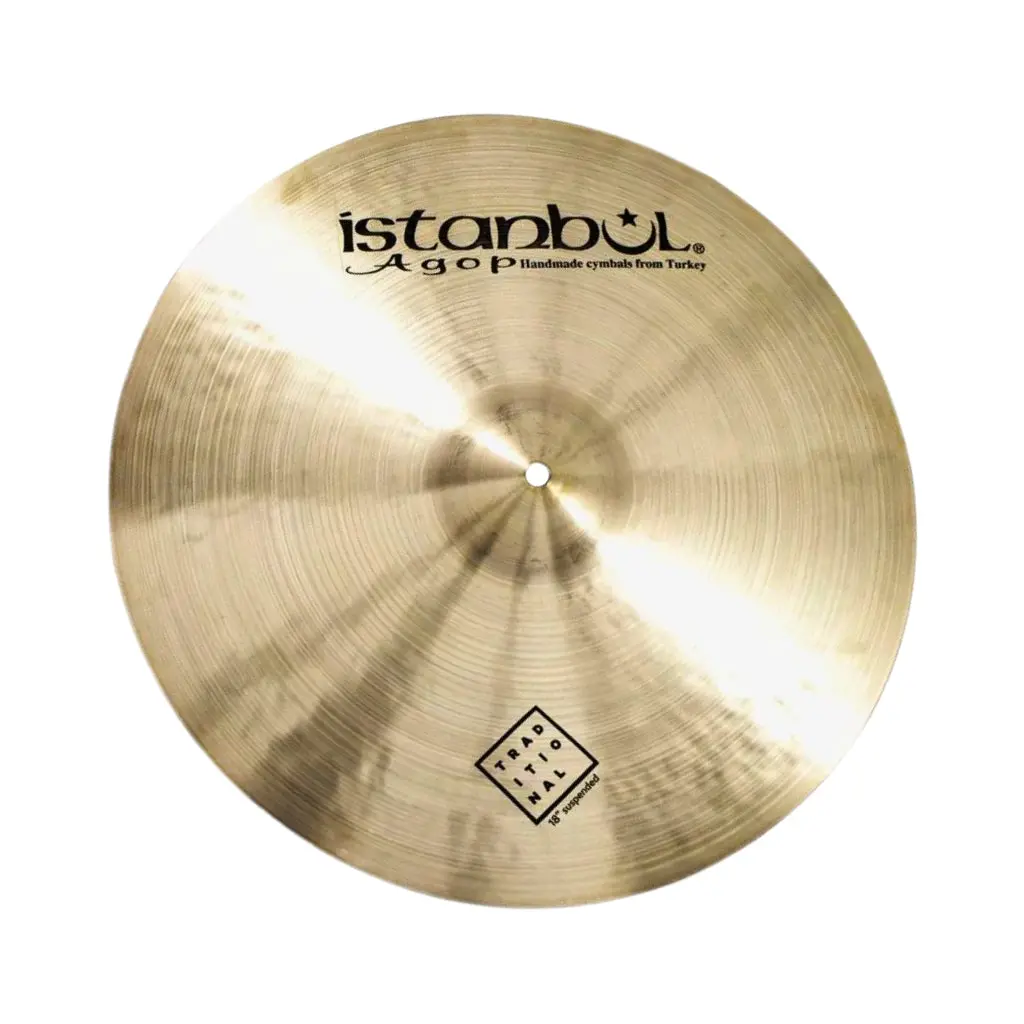 Istanbul Agop Traditional Suspended Crash Cymbal - 18 Inch 1