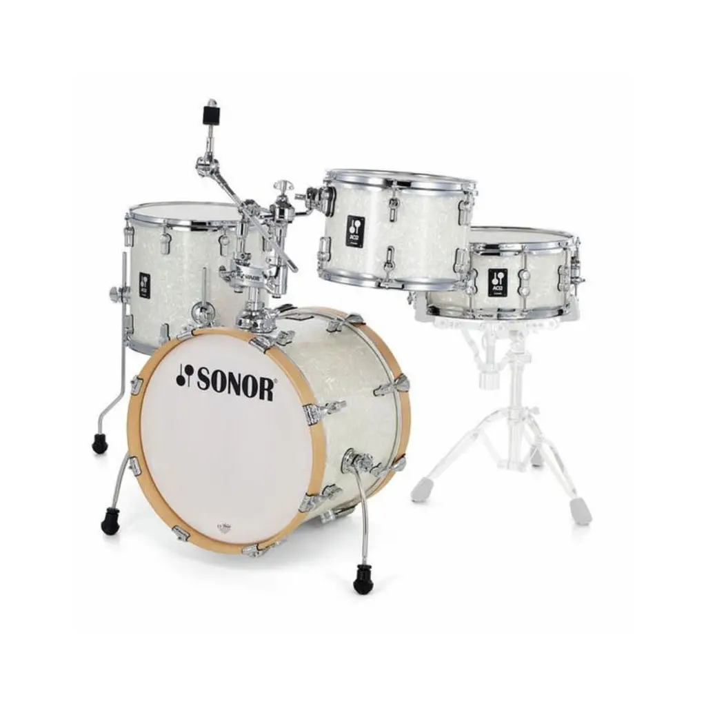 Sonor Aq2 Series Bop 4-Piece Shell Pack - White Pearl 1