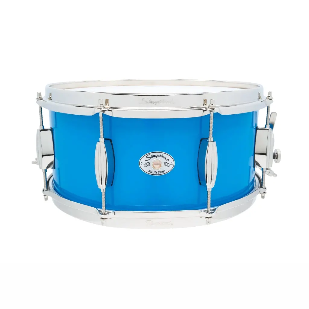 Slingerland Studio King Snare Drum - 6.5 Inches X 14 Inches, Lunar Blue Lacquer 1