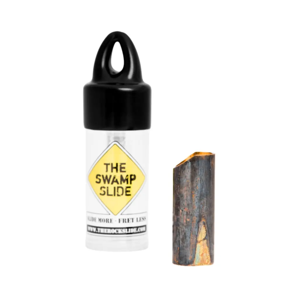 The Rock Slide Aged Brass Swamp Slide - Medium 1