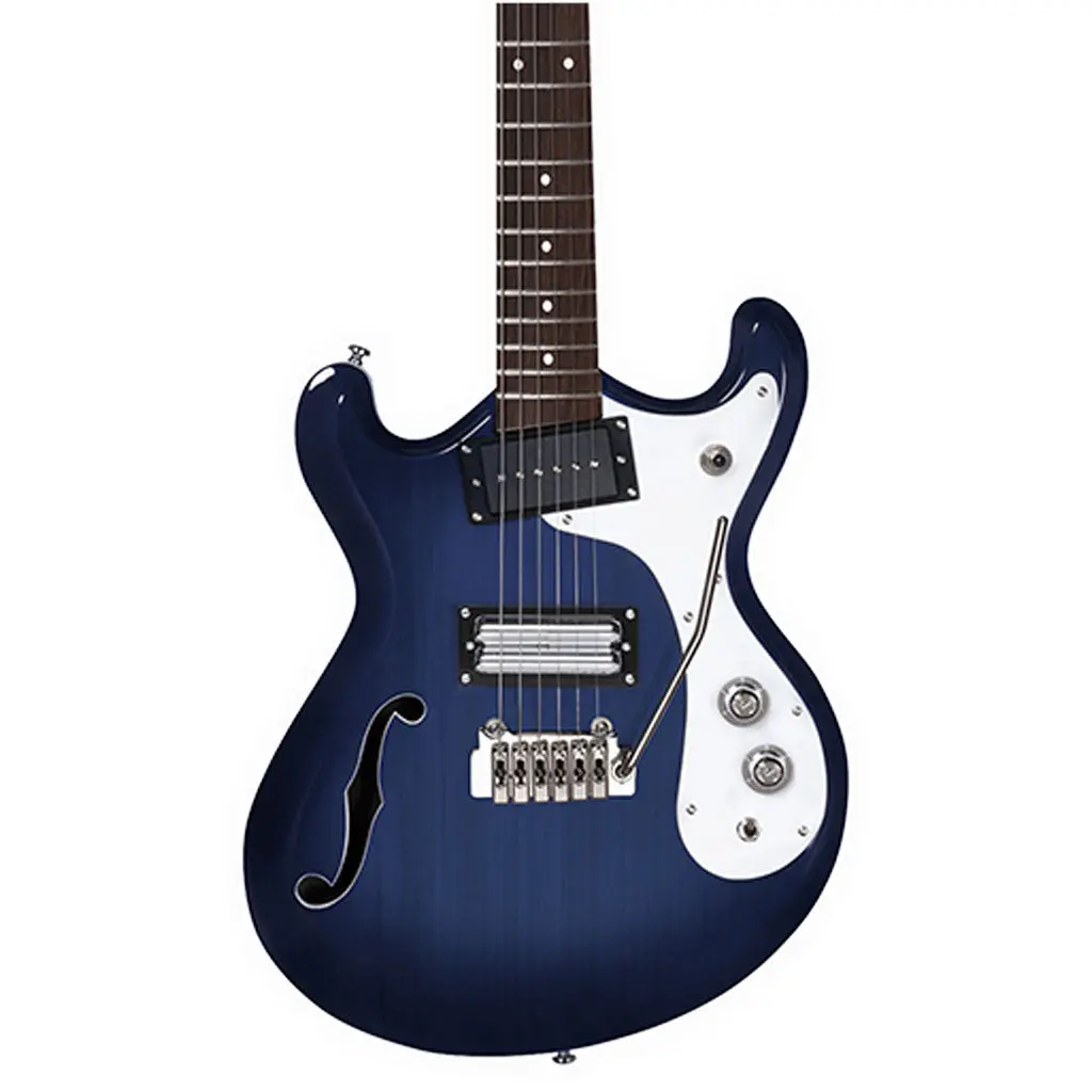Danelectro '66 Baritone - Transparent Blue 1