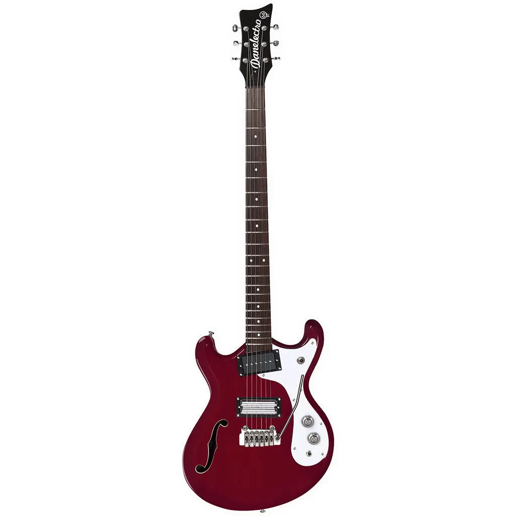 Danelectro '66 Baritone - Transparent Red 2