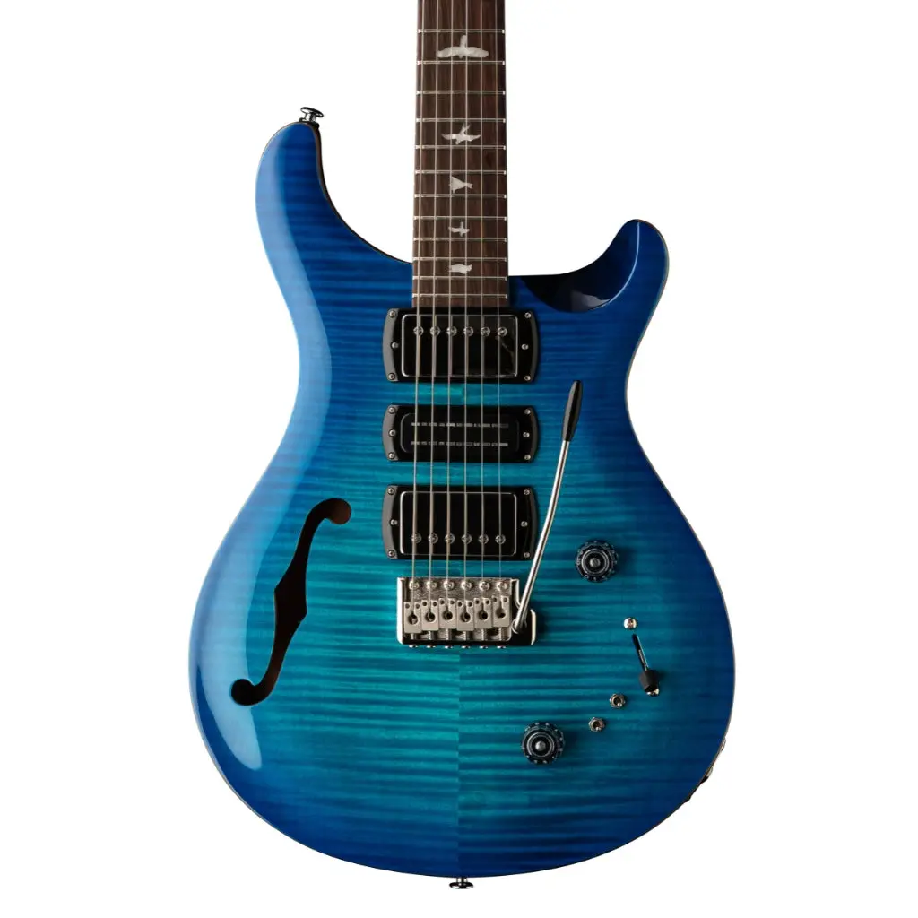 Prs Se Special Semi-Hollow Electric Guitar - Lake Blue 1