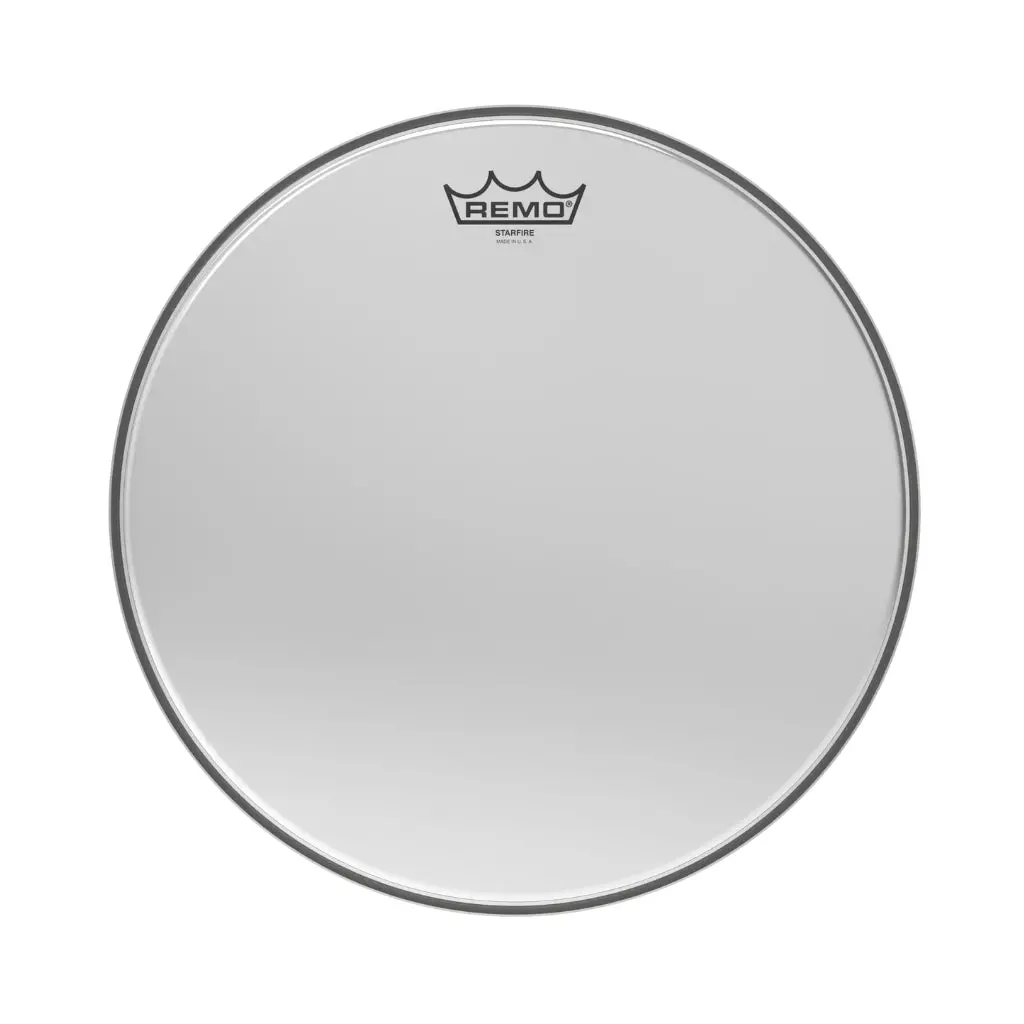 Remo Ambassador Starfire Chrome Drumhead - 14 Inch 1