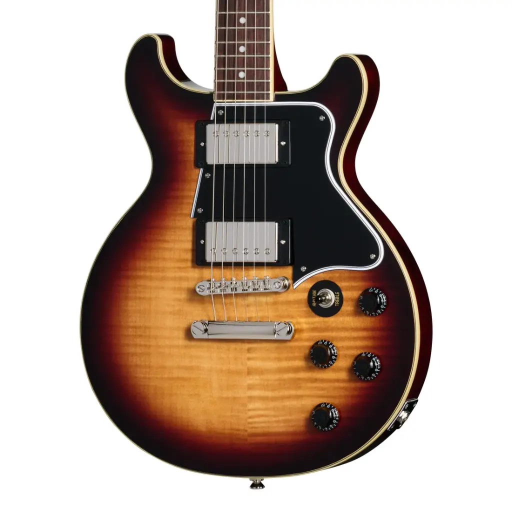 Epiphone Les Paul Special Double Cut Figured - Bourbon Burst 1