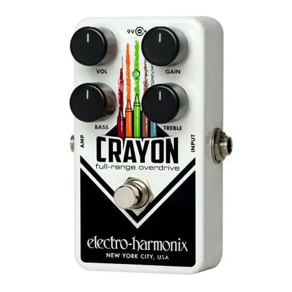 Electro Harmonix Crayon 69 Vertical Green Full Range Overdrive 1