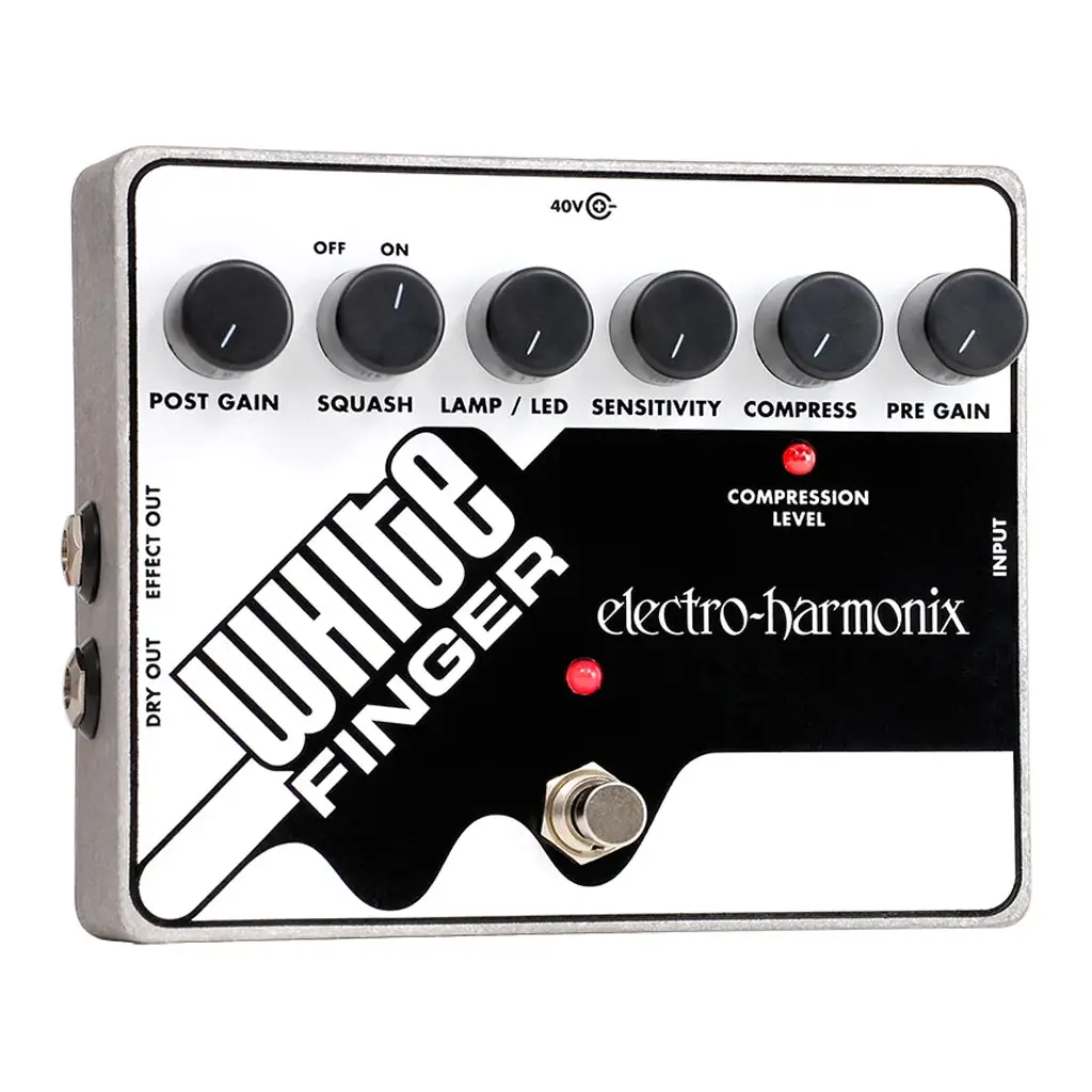Electro Harmonix White Finger Optical Compressor 1