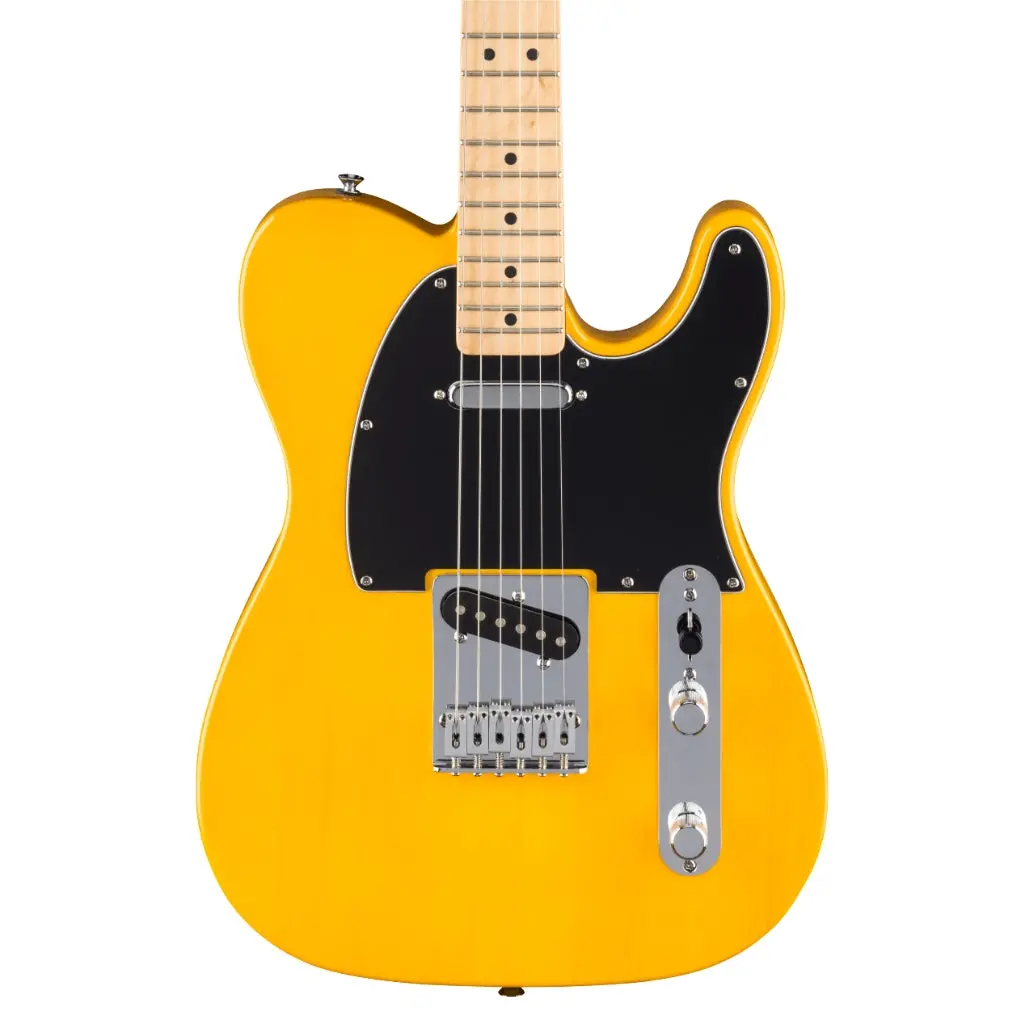 Fender Standard Telecaster, Maple Fingerboard Electric Guitar - Butterscotch Blonde 1