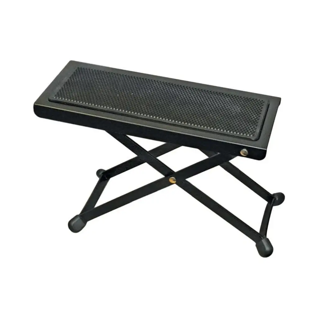 Xtreme T411 Guitarist's Foot Stool - Black 1