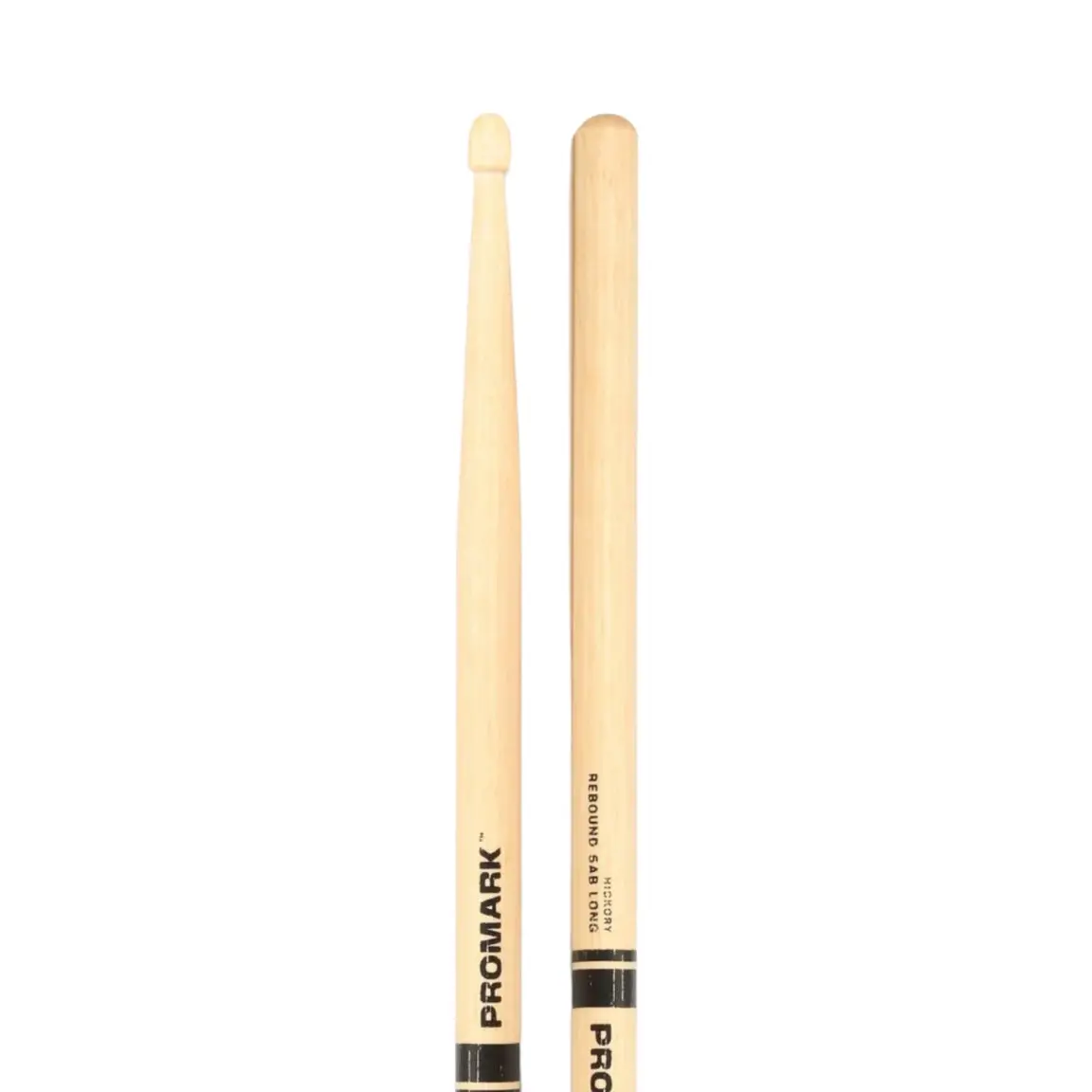 Promark Rebound Drumsticks - Raw Hickory, 5Ab Long 1