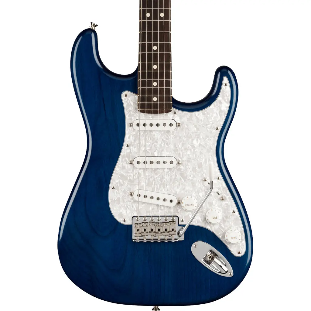 Fender - Cory Wong Stratocaster® - Rosewood Fingerboard, Sapphire Blue Transparent 1