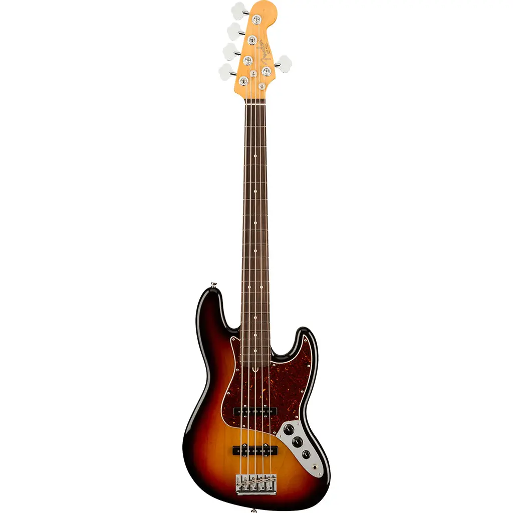 Fender - American Professional Ii Jazz Bass® V - Rosewood Fingerboard - 3-Color Sunburst 2