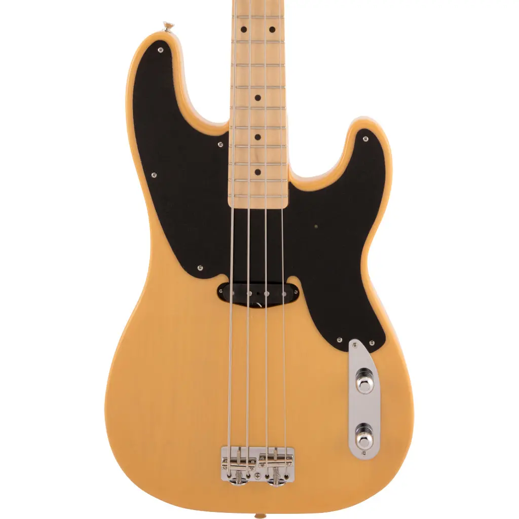Fender - Made In Japan Traditional Original 50'S Precision Bass - Butterscotch Blonde - Maple 1