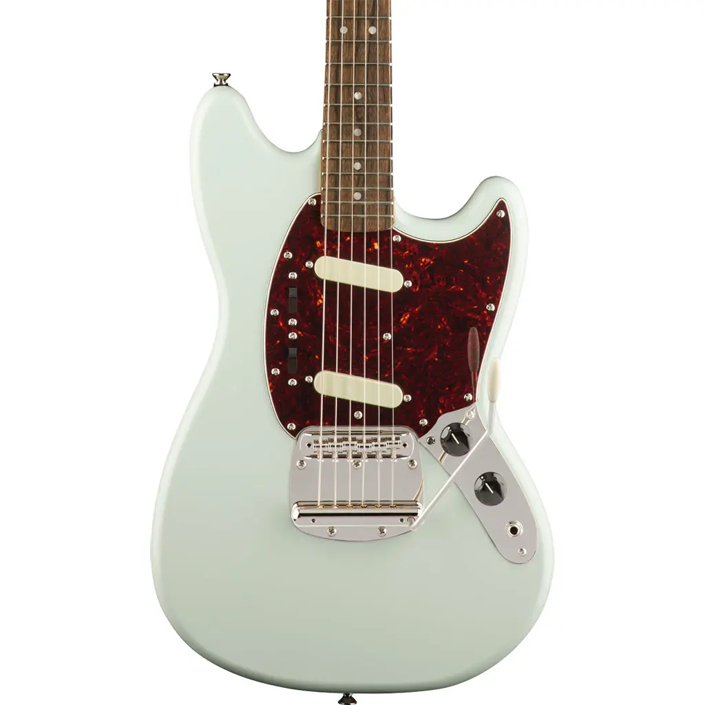Squier Classic Vibe 60S Mustang - Sonic Blue - Laurel Fretboard 1