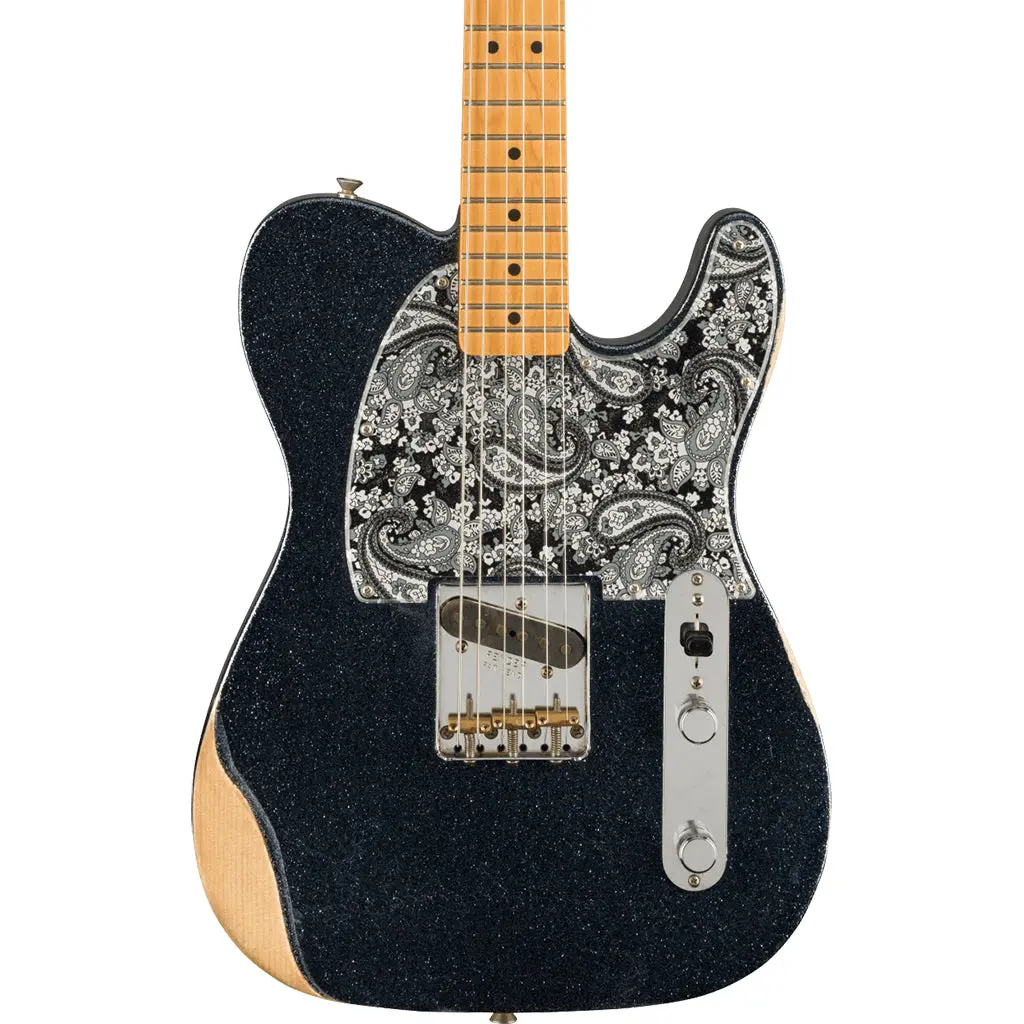 Fender - Brad Paisley Esquire® - Maple - Black Sparkle 1