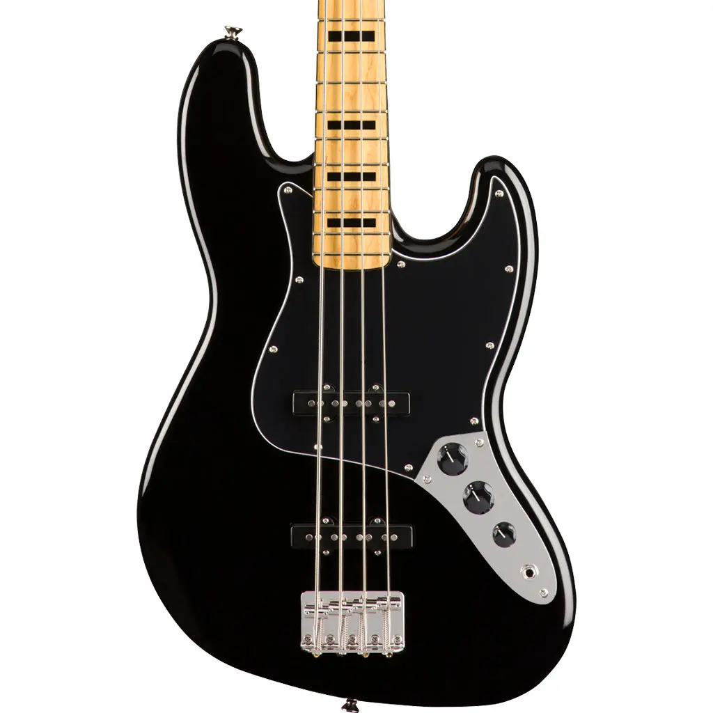 Squier - Classic Vibe '70S Jazz Bass® - Maple Fingerboard - Black 1