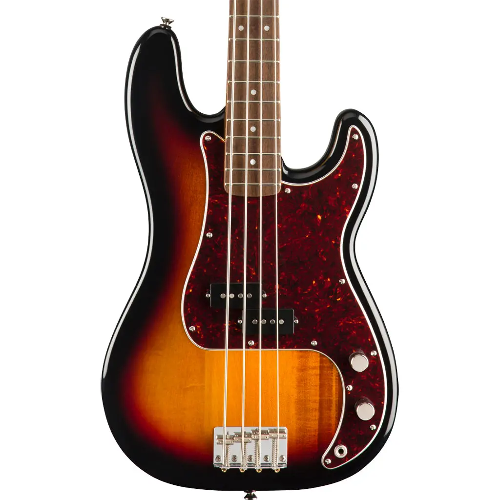 Squier - Classic Vibe 60'S Precision Bass - 3 Tone Sunburst - Laurel 1