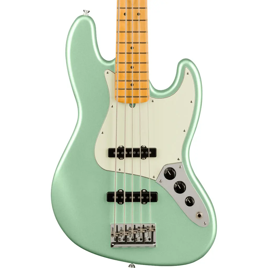 Fender - American Professional Ii Jazz Bass® V - Maple Fingerboard - Mystic Surf Green 1