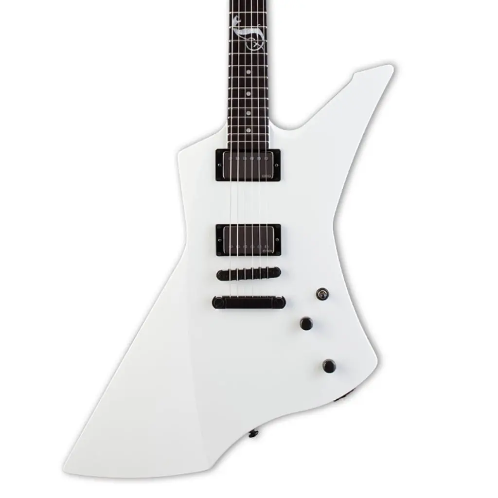 Esp Ltd James Hetfield Signature Snakebyte Electric Guitar - Snow White - Ljh-Snakebytesw 1